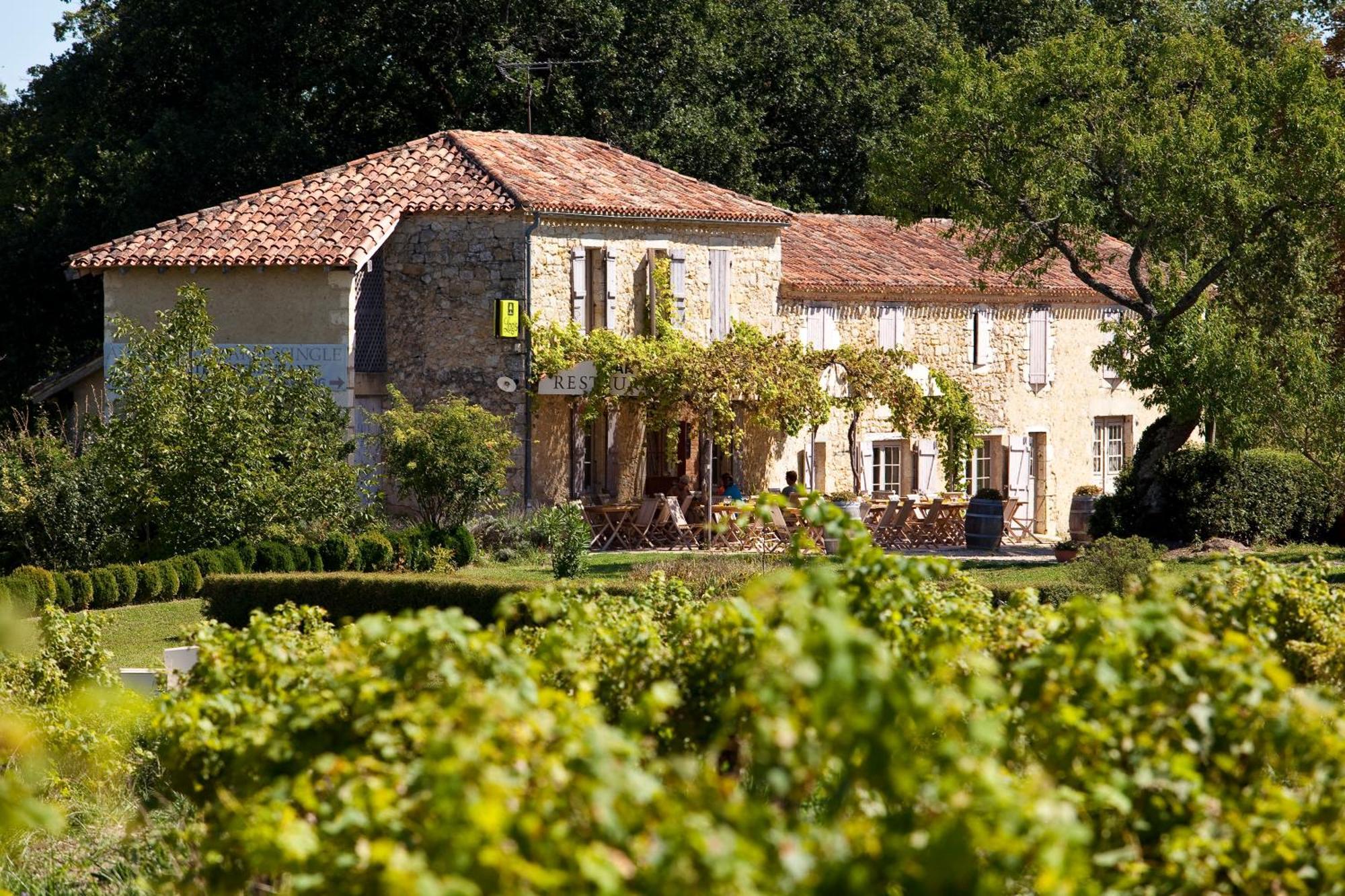 Logis L'Auberge de Larressingle Exterior foto